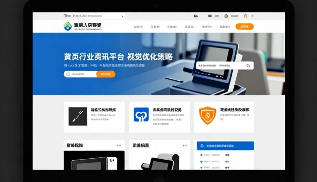 网站设计风格:黄页行业资讯平台的视觉优化策略